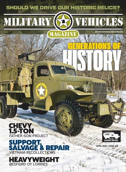 Military Vehicles – April 2020 Cover