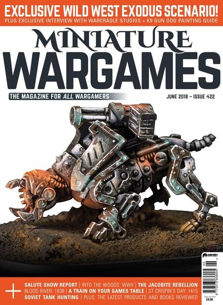 Miniature Wargames – Issue 422 – June 2018 Cover