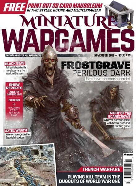 Miniature Wargames – Issue 439 – November 2019 Cover