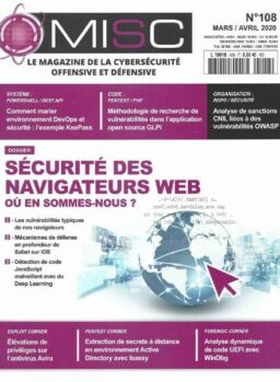 Misc France – Mars-Avril 2020