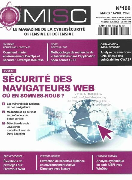 Misc France – Mars-Avril 2020 Cover