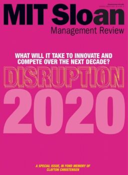 MIT Sloan Management Review – March 2020