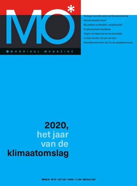 MO Magazine – Lente 2020 Cover