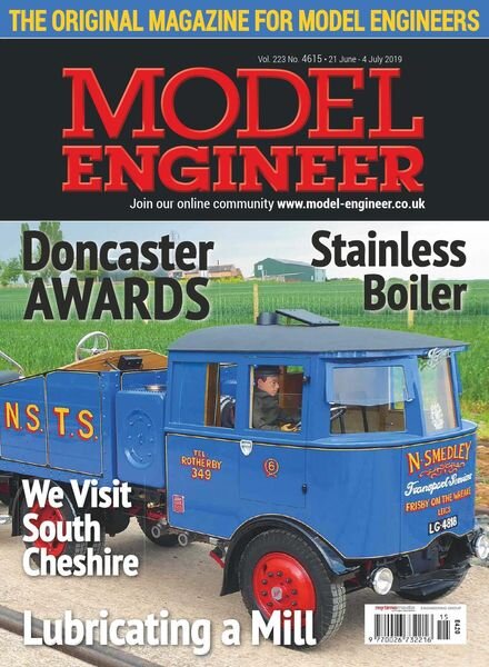 Model Engineer – Issue 4615 – 21 June 2019 Cover