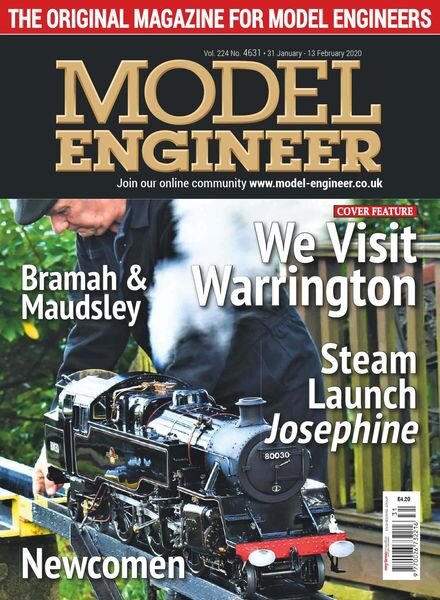 Model Engineer – Issue 4631 – 31 January 2020 Cover