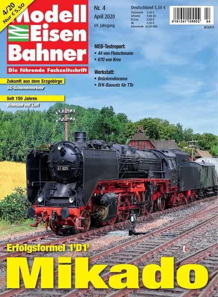 ModellEisenBahner – April 2020 Cover