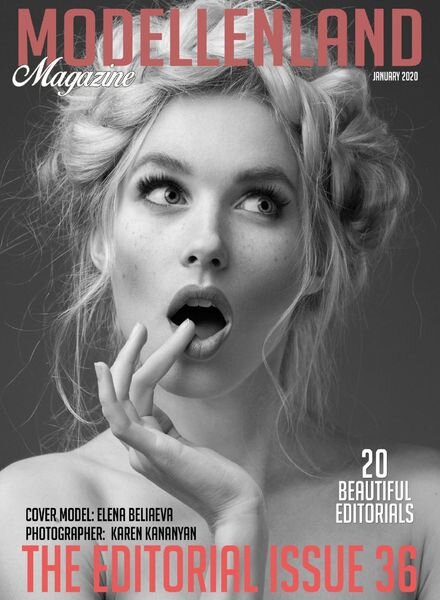 Modellenland Magazine – Editorial Issue January 2020 Cover