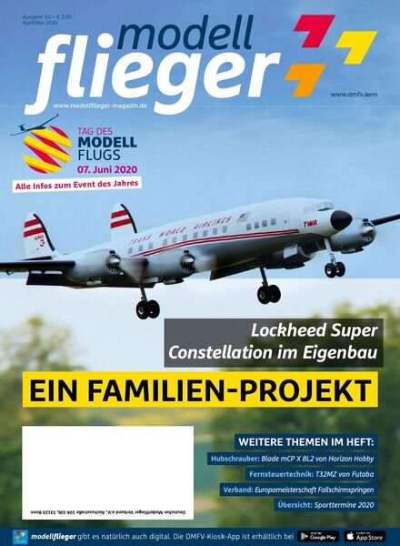 Modellflieger – April 2020 Cover