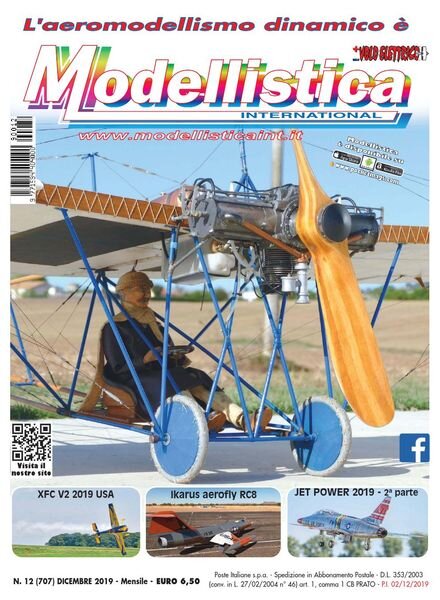 Modellistica International – Dicembre 2019 Cover