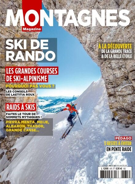 Montagnes Magazine – fevrier 2020 Cover