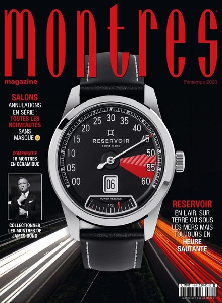 Montres Magazine – mars 2020 Cover