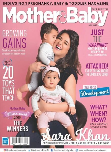 Mother & Baby India – March 2020 Cover