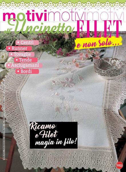 Motivi all’Uncinetto – Marzo-Aprile 2018 Cover