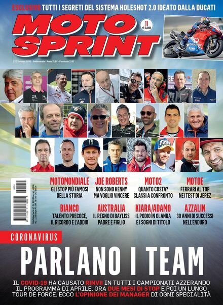 Moto Sprint – 17 Marzo 2020 Cover