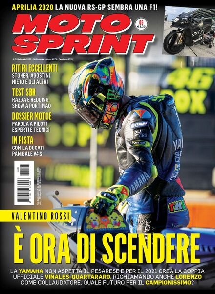 Moto Sprint – 4 Febbraio 2020 Cover