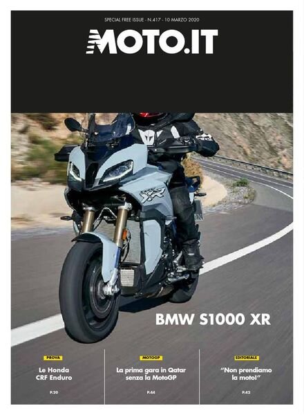 Moto.it Magazine – 10 Marzo 2020 Cover