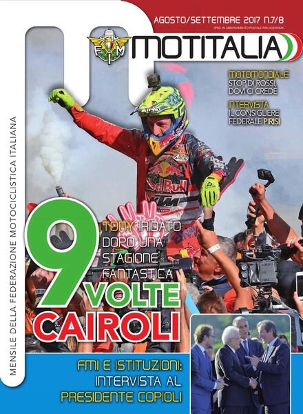 Moto.italia – Agosto-Settembre 2017 Cover