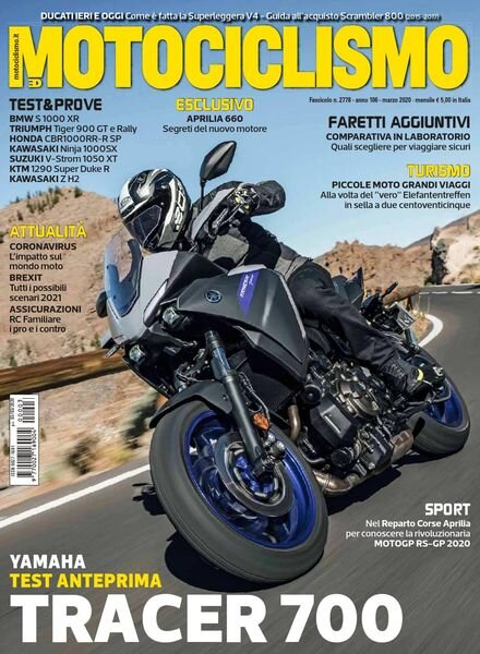 Motociclismo Italia – Marzo 2020 Cover
