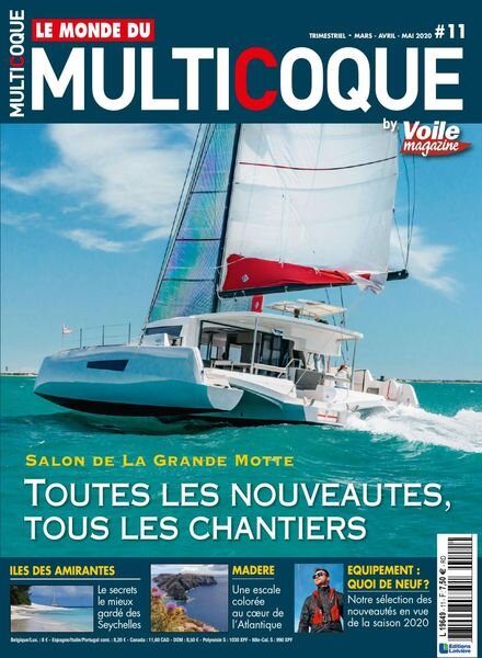 Multicoque by Voile Magazine – fevrier 2020 Cover