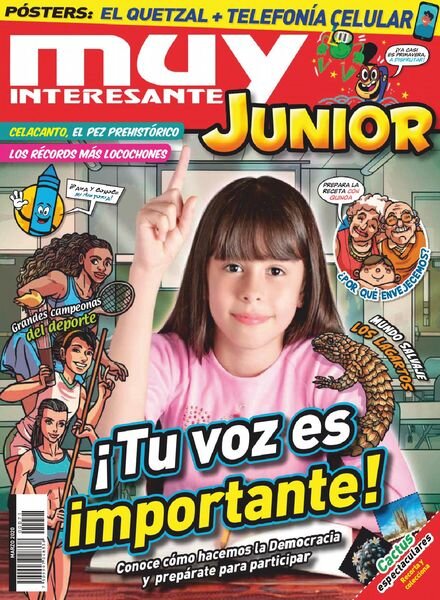 Muy Interesante Junior Mexico – marzo 2020 Cover