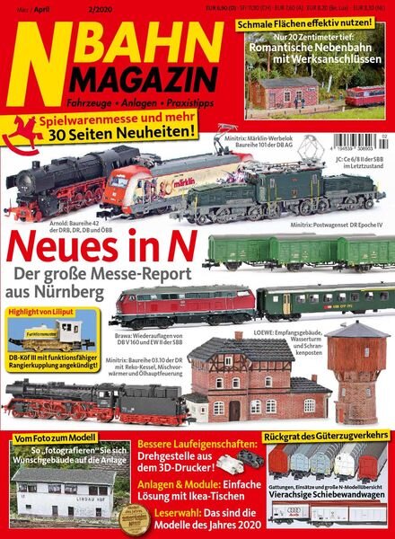 N-Bahn Magazin – Marz 2020 Cover