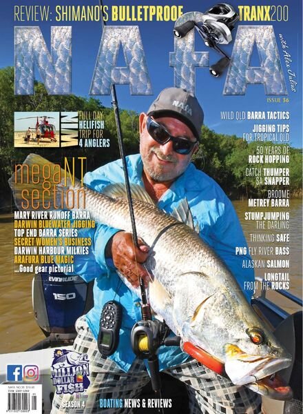 National Australian Fishing Annual NAFA – Issue 36 – January 2019 Cover