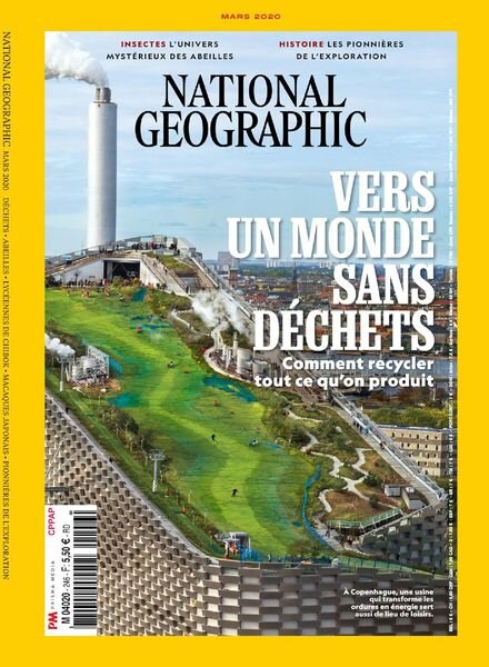 National Geographic France – Mars 2020 Cover