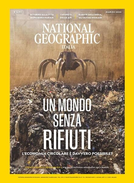National Geographic Italia – marzo 2020 Cover