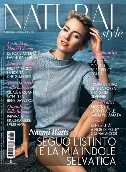 Natural Style – Novembre 2013 Cover