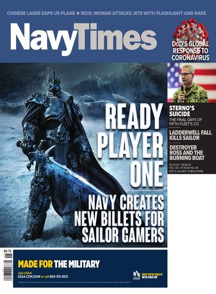 Navy Times – March 23, 2020 Cover