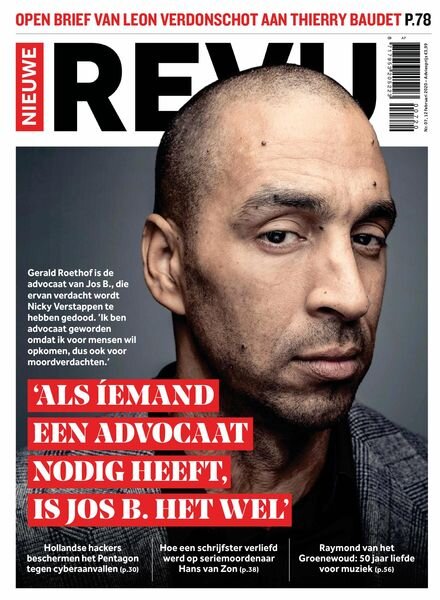 Nieuwe Revu – 12 februari 2020 Cover