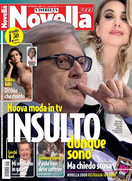 Novella 2000 – 4 Marzo 2020 Cover