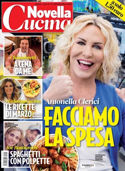 Novella Cucina – Marzo 2020 Cover