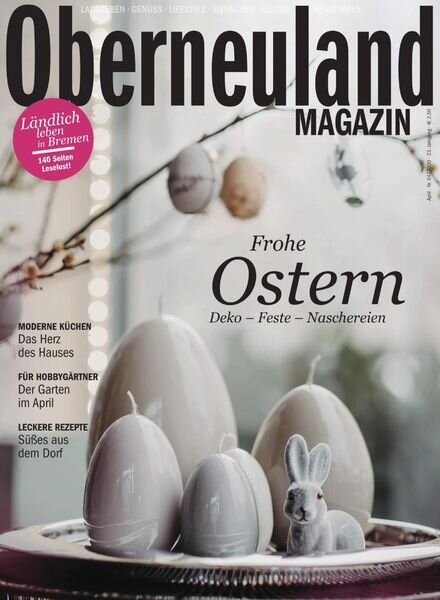 Oberneuland Magazin – April 2020 Cover