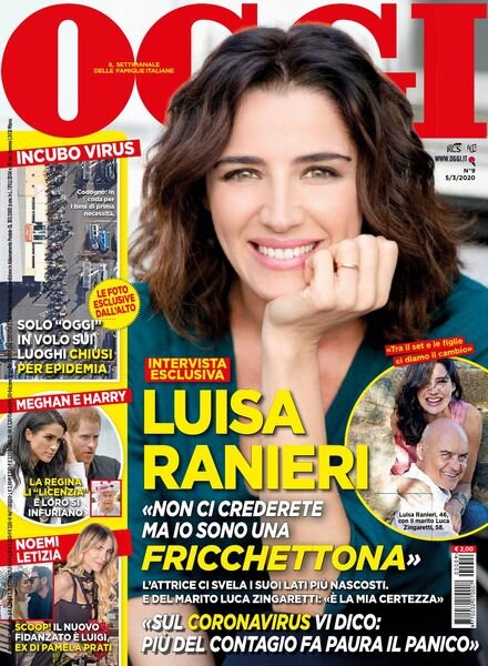 Oggi – 05 marzo 2020 Cover