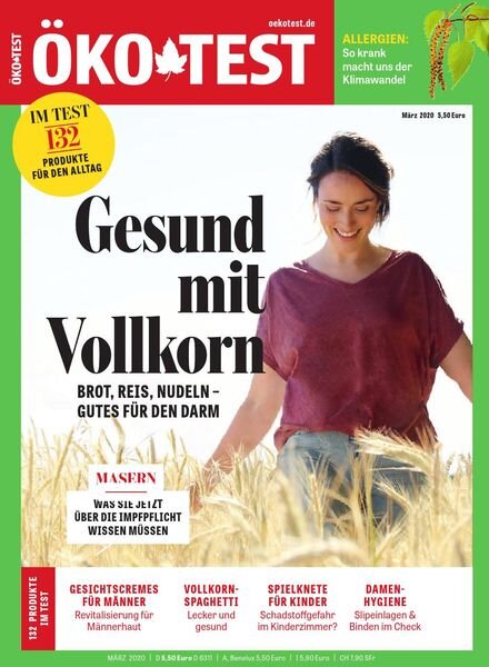 Okotest – Marz 2020 Cover