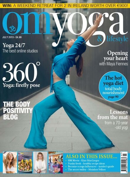 Om Yoga Magazine – July 2019 Cover