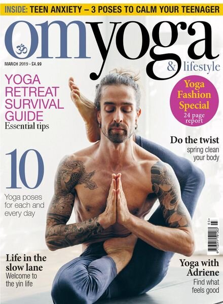 Om Yoga Magazine – March 2019 Cover