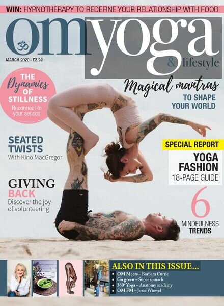Om Yoga Magazine – March 2020 Cover