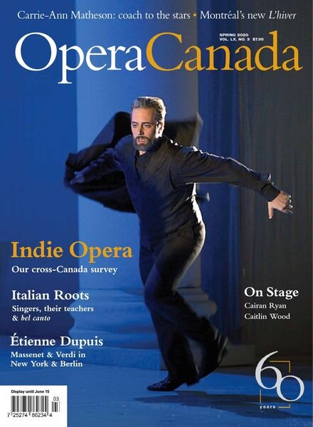 Opera Canada – March 2020 Cover