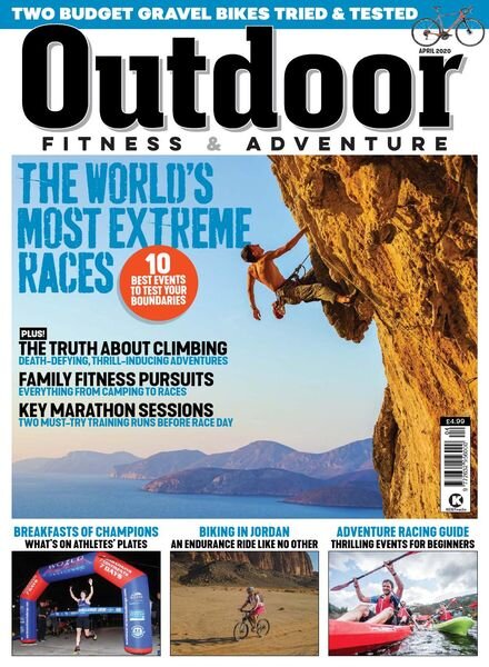 Outdoor Fitness & Adventure – April 2020 Cover