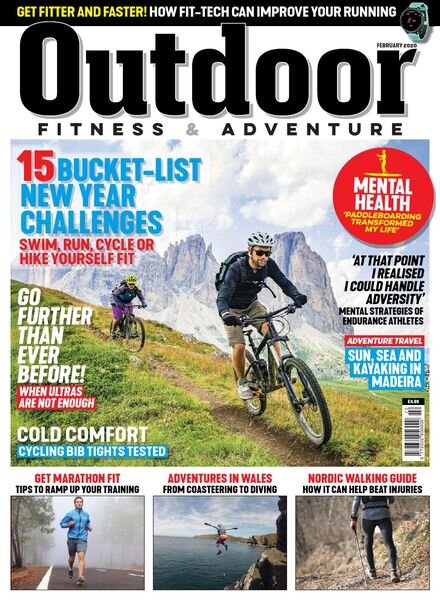 Outdoor Fitness & Adventure – February 2020 Cover
