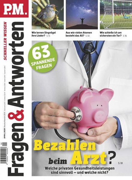 P.M Fragen & Antworten – April 2020 Cover