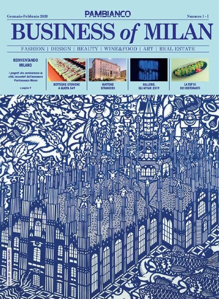 Pambianco Business of Milan – Gennaio-Febbraio 2020 Cover