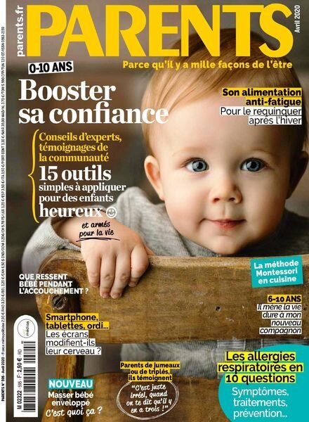 Parents France – Avril 2020 Cover