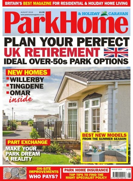 Park Home & Holiday Caravan – August 2019 Cover