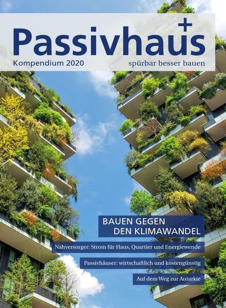 Passivhaus Kompendium – Nr.1 2020 Cover