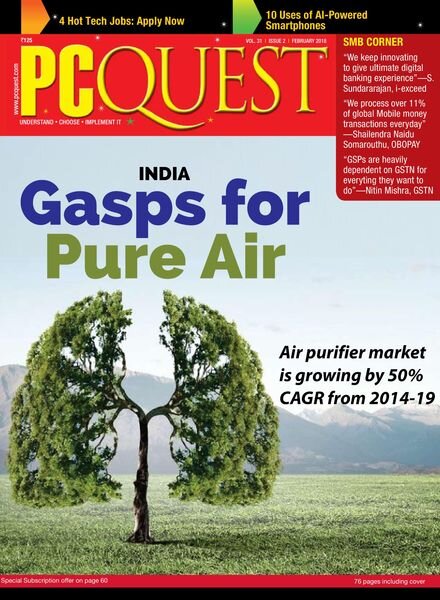 PCQuest – February 2018 Cover