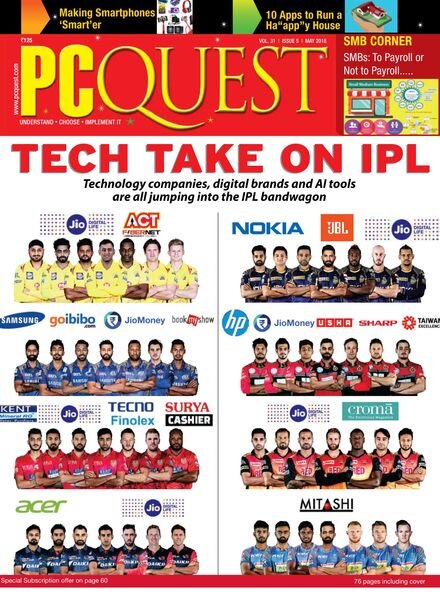 PCQuest – May 2018 Cover