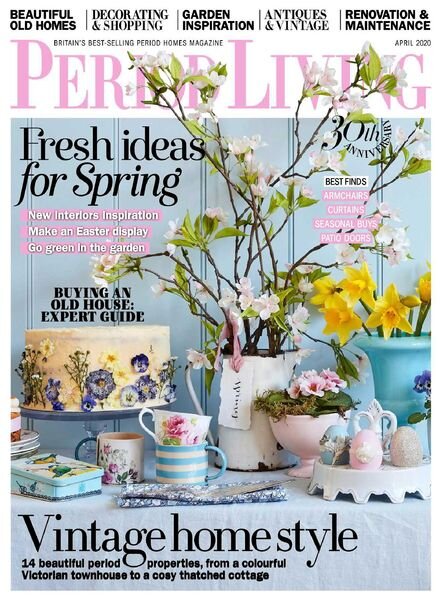 Period Living – April 2020 Cover